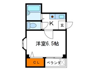 兼山マンションの物件間取画像